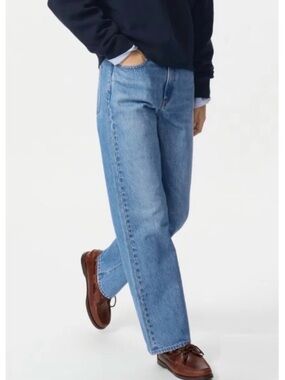 Uniqlo x JW Anderson Baggy Jean in 65 Blue 23x28